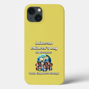 Jugend fördert den Wandel. Universeller Kindertag. Case-Mate iPhone Hülle