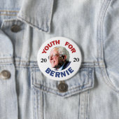 Jugend für Bernie 2020 Button (Beispiel)