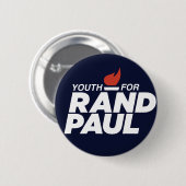 Jugend für Rand-Paul-Kampagnen-Knopf Button (Vorne & Hinten)