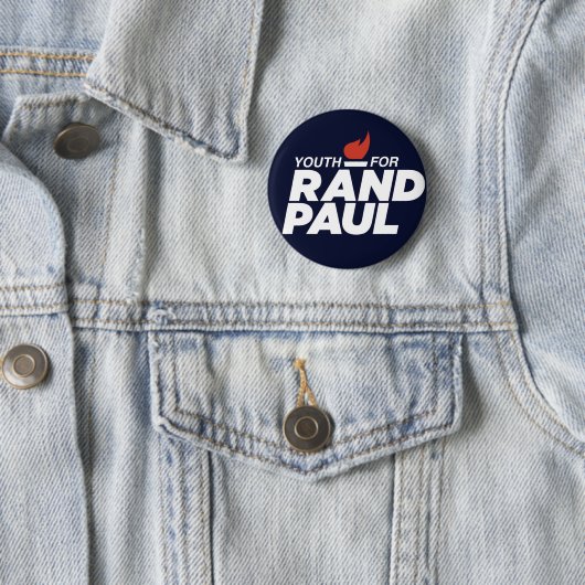 Jugend für Rand-Paul-Kampagnen-Knopf Button (Beispiel)