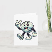 Jugend Golf Player Boys Golf Funny Karte (Vorderseite)