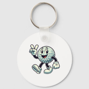 Jugend-Golfer Jungen Golf Lustig Schlüsselanhänger