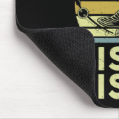 Jugend Hier fisch Shirt Kinder Kleinkind Männer Fu Mousepad (Ecke)