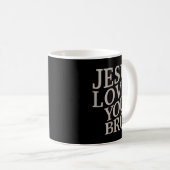 Jugend Jesus Lieben Sie Bro Funny Christlichen Jun Kaffeetasse (VorderseiteRechts)