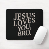 Jugend Jesus Lieben Sie Bro Funny Christlichen Jun Mousepad (Mit Mouse)