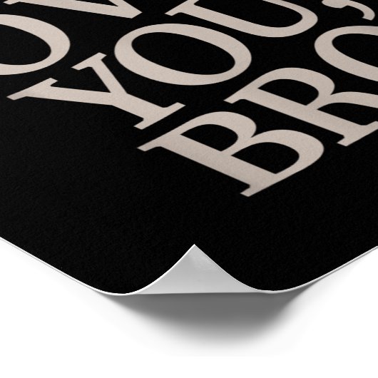 Jugend Jesus Lieben Sie Bro Funny Christlichen Jun Poster (Ecke)