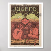 Jugend, Jugend, Deutsches Magazin, 1800er Poster (Vorne)