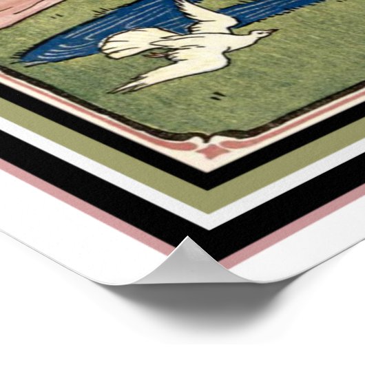 Jugend Jugendstil-Abdeckung 16 x 20 Poster (Ecke)