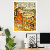 Jugend Magazine Cover Print Poster (Heimbüro)