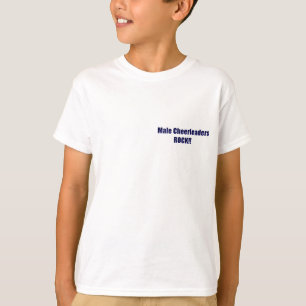 Jugend-männlicher Cheerleading T - Shirt