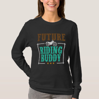 Jugend-Motocross für Jungen Idee Dirtbike-Fahrer T-Shirt