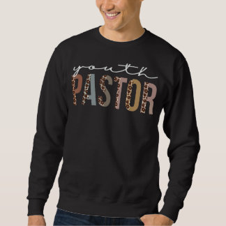 Jugend Pastor Leopard Anerkennung für Frauen für W Sweatshirt