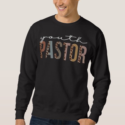 Jugend Pastor Leopard Anerkennung für Frauen für W Sweatshirt (Vorderseite)