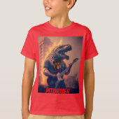 Jugend PitDriver PitZillA und Logo auf dem hintere T-Shirt (Vorderseite)