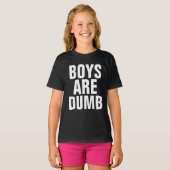 JUGEND SIND DUMB, Girls Funny T - Shirt (Vorne ganz)
