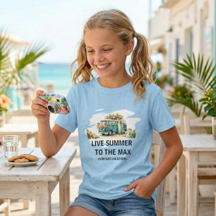 Jugend Sommer Individualisierte Zitat T-Shirt