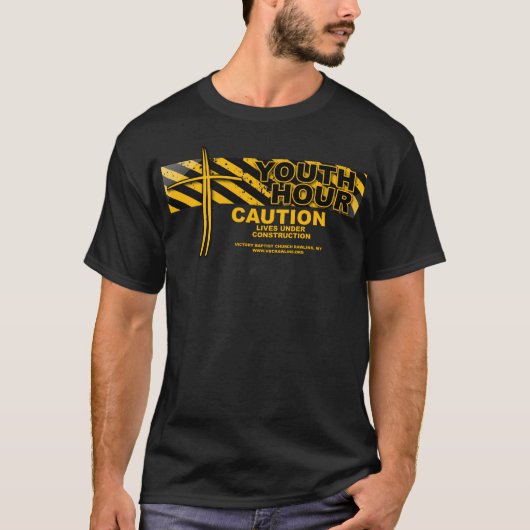 Jugend-Stunde - Leben im Bau T-Shirt (Vorderseite)