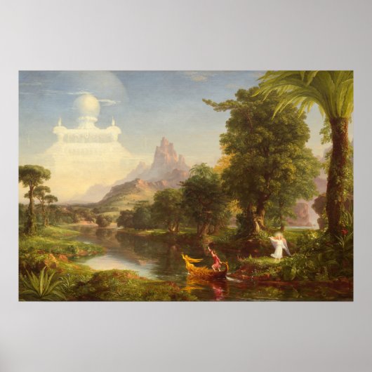 Jugend - Thomas Cole Fine Art Poster (Vorne)
