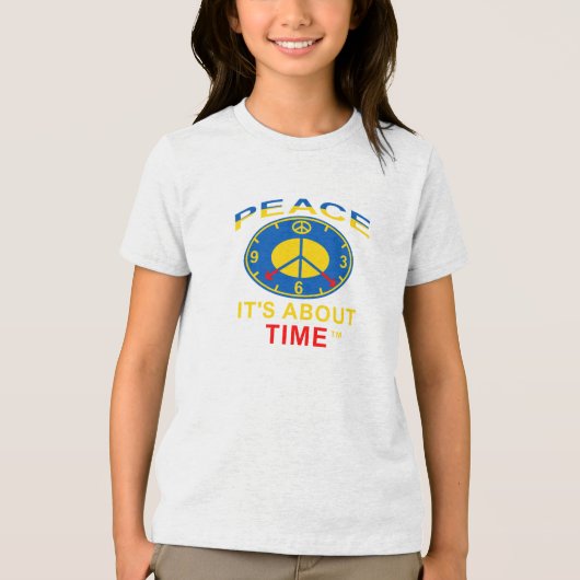 Jugend Tri-Blend Shirt (Vorderseite)