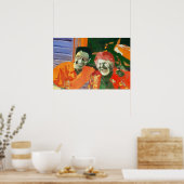 JUGEND UND SCHÖNHEIT TEILEN EIN LAUEN POSTER (Küche)