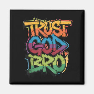 Jugend vertraut Gott Bro Lustiger Christlicher Jun Magnet