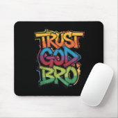 Jugend vertraut Gott Bro Lustiger Christlicher Jun Mousepad (Mit Mouse)