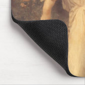 Jugend von Bouguereau, Portrait über Viktorianisch Mousepad (Ecke)