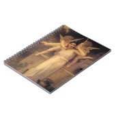 Jugend von Bouguereau, Portrait über Viktorianisch Notizblock (Linke Seite)