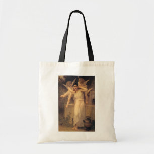 Jugend von Bouguereau, viktorianisches Engelsportr Tragetasche