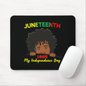 Jugendafro Jugendliche Jugendliche im Jugendalter  Mousepad (Mit Mouse)