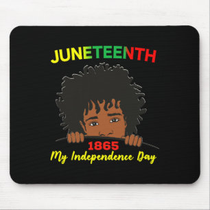 Jugendafro Jugendliche Jugendliche im Jugendalter Mousepad
