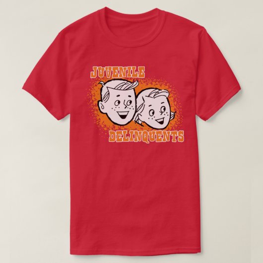Jugenddelinquente T-Shirt (Design vorne)