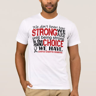 Jugenddiabetes, wie stark wir sind T-Shirt