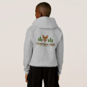 Jugendfox-Logo-ZipfrontHoodie Hoodie (Schwarz voll)