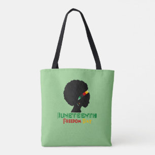 Jugendfreiheitstag/Afro-Mädchen Tasche