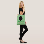 Jugendfreiheitstag/Afro-Mädchen Tasche (Am Model)
