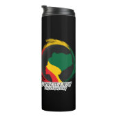 Jugendfreiheitstag Schwarze Geschichte Thermosbecher (Nach rechts gedreht)