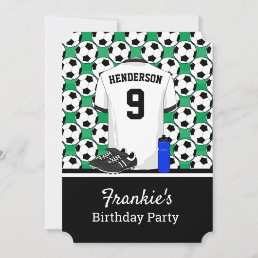 Jugendfußball-Veranstaltung BKW Einladung (Vorderseite)