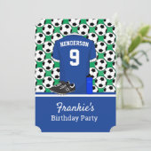 Jugendfußball-Veranstaltung BLW Einladung (Stehend Vorderseite)