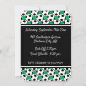 Jugendfußball-Veranstaltung Einladung (Rückseite)