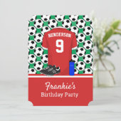 Jugendfußball-Veranstaltung RW Einladung (Stehend Vorderseite)