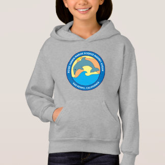 Jugendherberge Fermin Elementarlogo Grau Hoodie