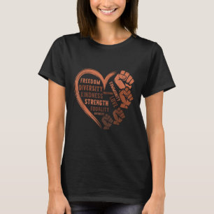 Jugendherberge Fists Black History Melanin Men W T-Shirt
