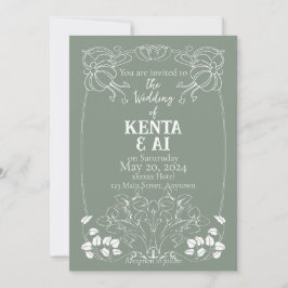 Jugendhochzeit Einladung