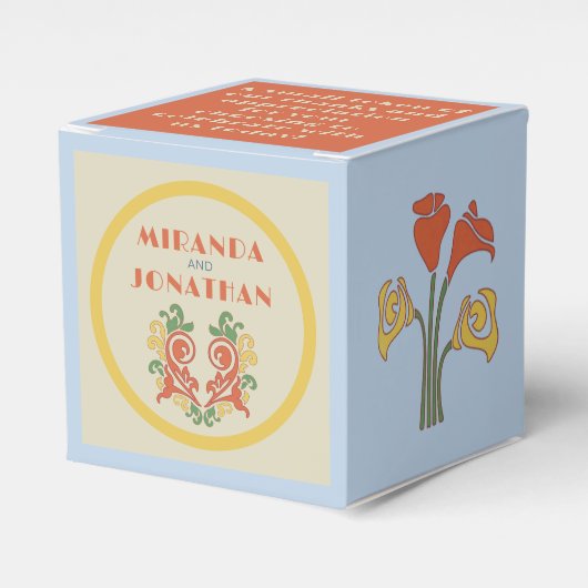 Jugendhochzeit Geschenkschachtel (Vorderseite)