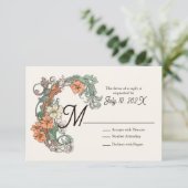 Jugendhochzeit RSVP Karte (Stehend Vorderseite)