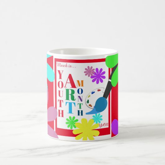 Jugendkunstmonat-Tasse Kaffeetasse (Mittel)