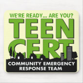 Jugendlich CERT Mousepad (Vorne)