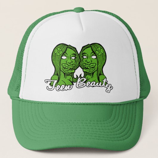 Jugendlich Schönheit Truckerkappe (Vorderseite)