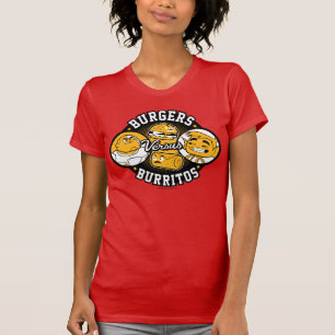 Jugendlich Titanen gehen!   Burger gegen Burritos T-Shirt